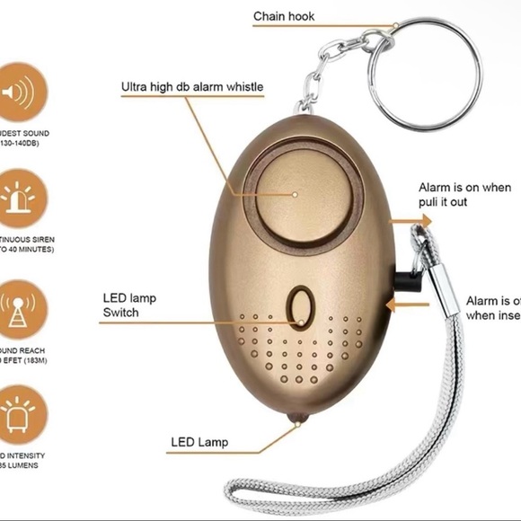 001 Colorful Emergency Keychain - Picture 11 of 15